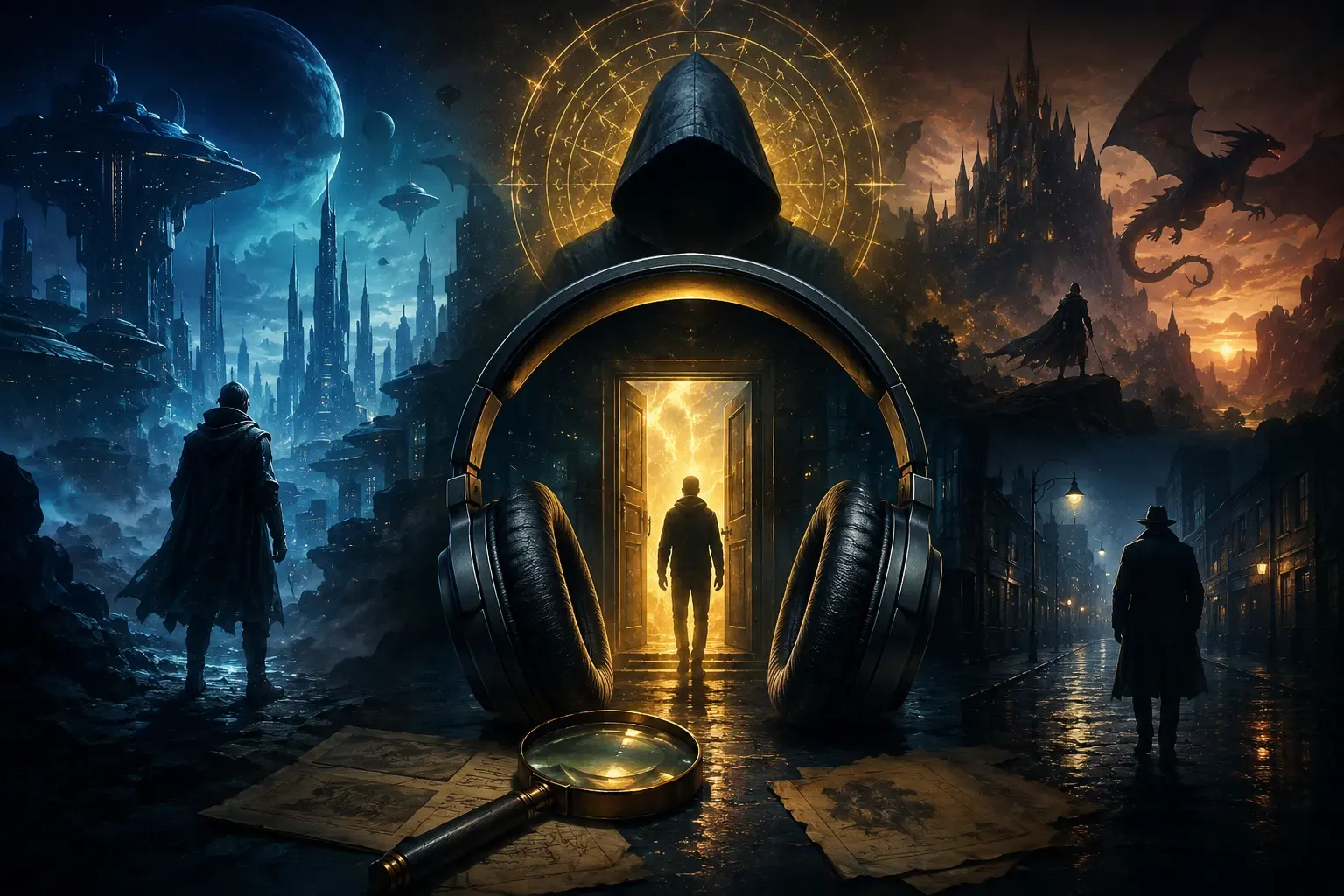 7 Stories Worth Listening To and English Mystery Audio Shows